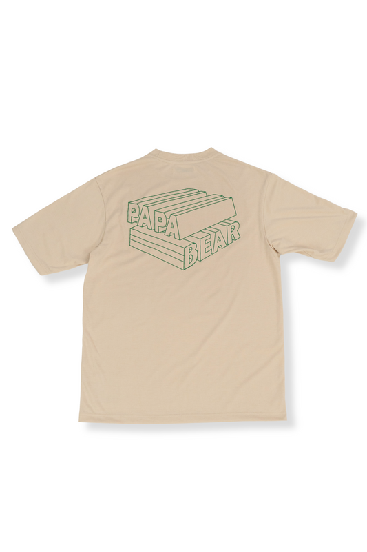 Papa Bear in Blocks Lite Tee