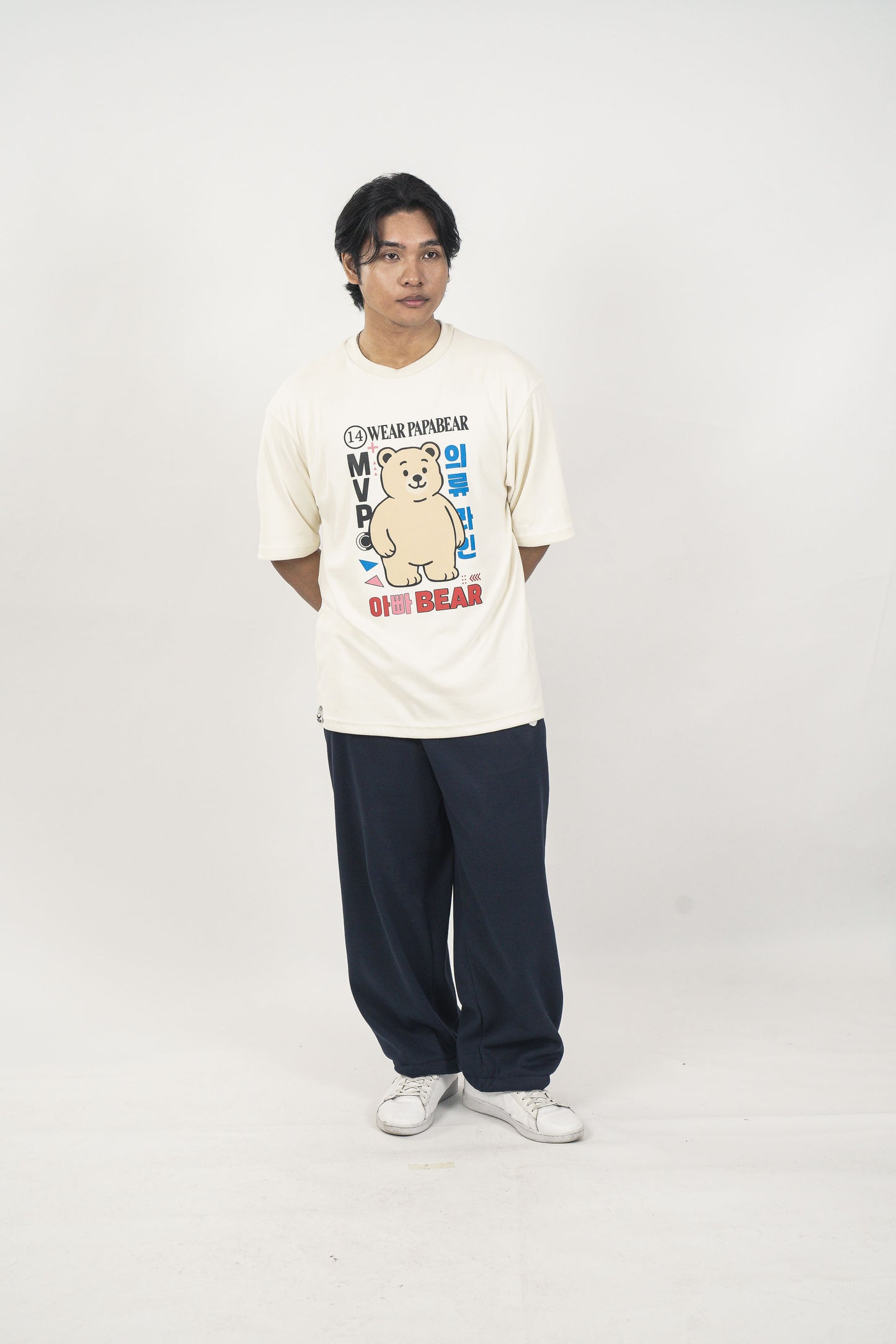 Basic Bear Straight Cut Joggers